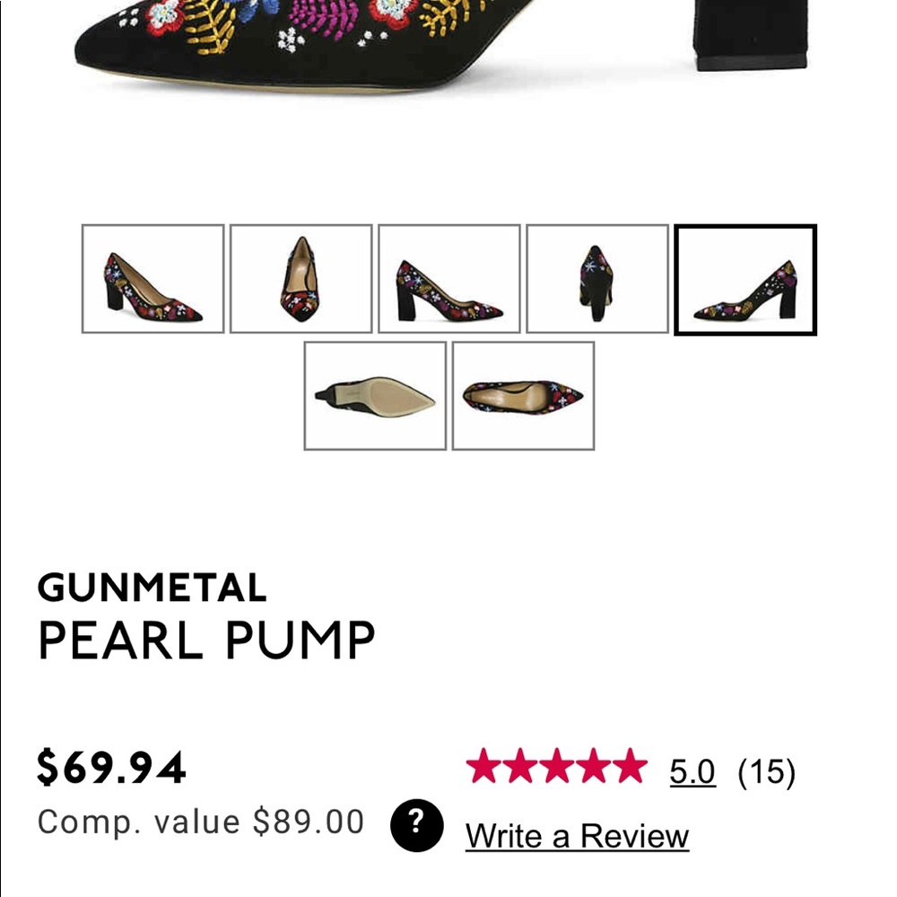 Embroidered Heels - Picture 5 of 5